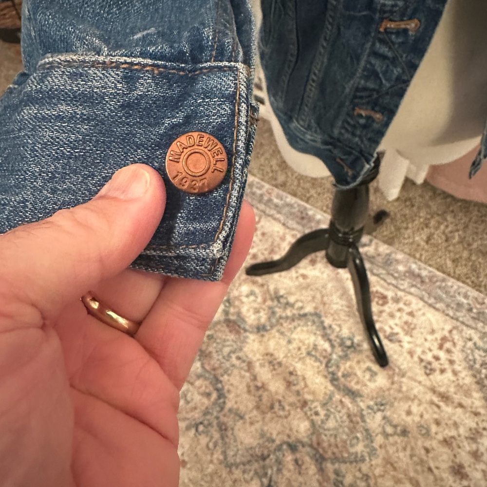 Madewell denim jacket xxs. Jean jacket